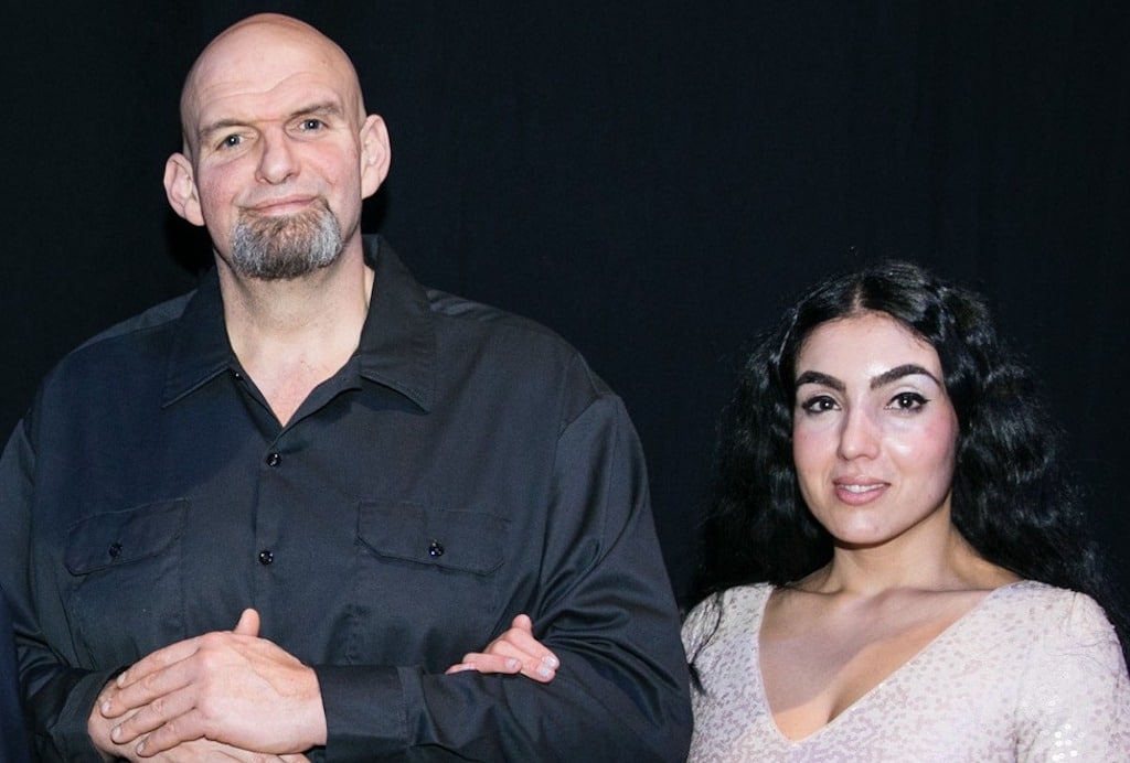 John Fetterman and Wife Gisele Barreto