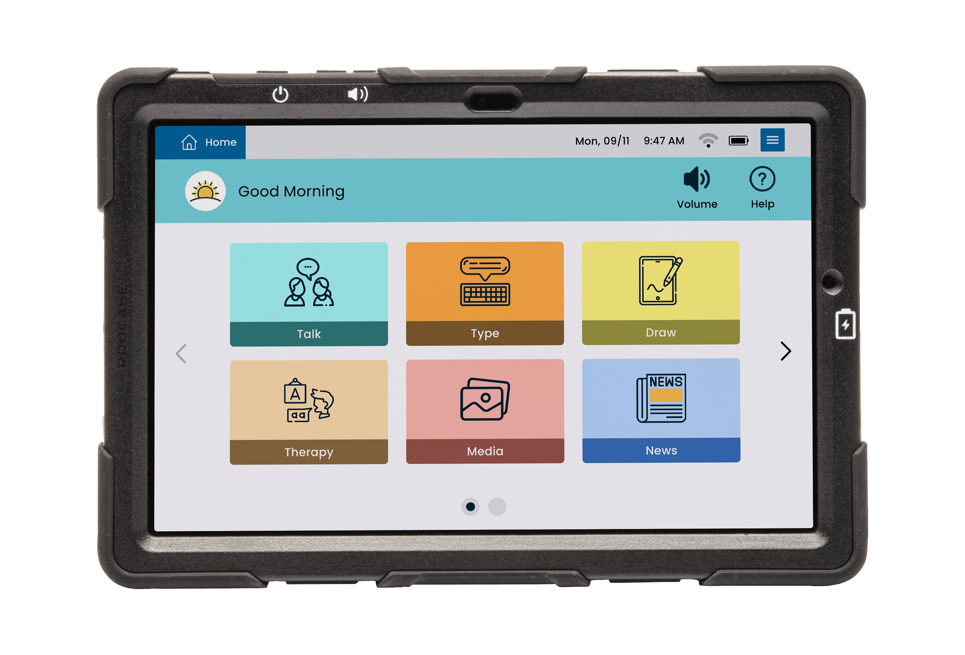 Image of TouchTalk AAC device