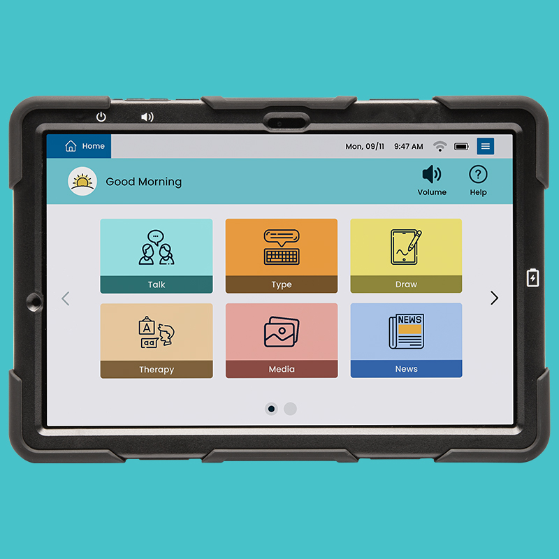 TouchTalk™ Plus AAC device.